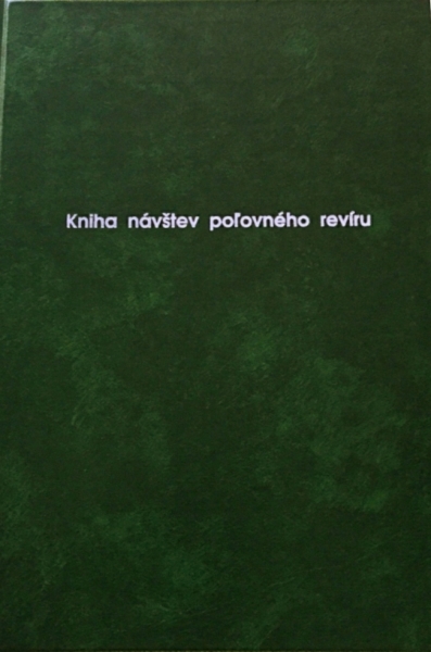 kniha návštev PR_A4 tvrdá väzba